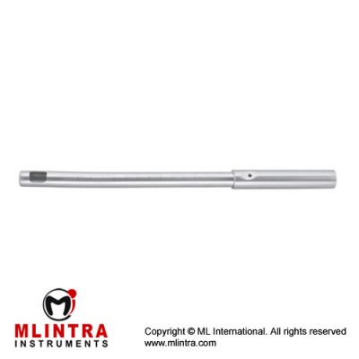 Suction Curette Stainless Steel, 29 cm - 11 1/2" Diameter 9.0 mm Ø Suction Curette Stainless Steel, 29 cm - 11 1/2" Diameter 9.0 mm Ø
